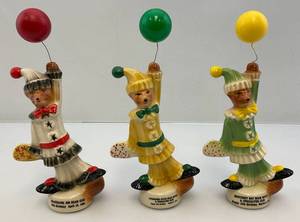 lot 46 image: Vintage Misc. Beam Club Collectors Fox Clown Figurines