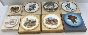 lot 58 image: Misc. Vintage Wildlife Collector Plates Including Goebel And More
