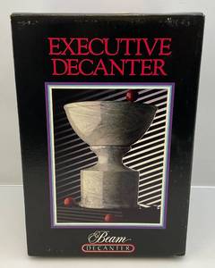 lot 59 image: Vintage Collectible Executive Jim BEAM Decanter Used In Original Box (Empty)