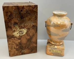lot 65 image: Vintage Collectible Executive Vase Jim BEAM Decanter Used In Original Box (Empty)