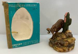 lot 82 image: Vintage Ski Country Collectible Limited Edition (Desert Bighorn Ram) Decanter In Original Box (EMPTY)