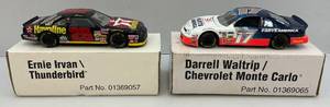 lot 107 image: Vintage Diecast NASCARS Including  Ernie Irvan # 28 & Darrell Waltrip # 17 (NIB)