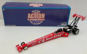 lot 116 image: 1995 Action Brand Bud King  (Kenny Berstein) 1 Of 10,000  124 Scale Diecast Top Fuel Dragster (NIB)