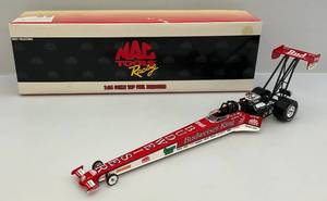 lot 117 image: Vintage MAC Tools Racing 124 Scale Diecast Top Fuel Dragster BUDWEISER KING (NIB)