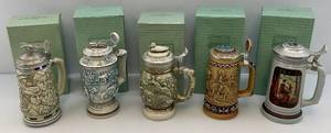 lot 150 image: Misc. Vintage Steins (NIB)