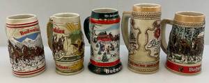 lot 152 image: Misc. Vintage Brewing Company Steins (NIB)