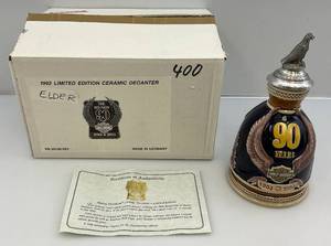 lot 188 image: Harley-Davidson Limited Edition 90th Anniversary Decanter (NIB)