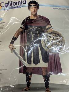 lot 42 image: California Costumes Roman Gladiator Outfit - Adult Size Large