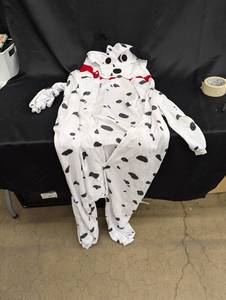 lot 43 image: Dalmatian Costume Onesie with Hood