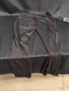 lot 48 image: Party Costume Set - Black with Colorful Polka Dots