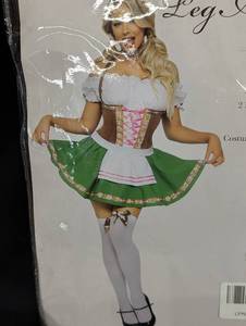lot 54 image: Leg Avenue Gretchen 2-PC Costume - Dress and Stockings