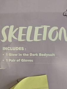 lot 55 image: Spooktacular Creations Womens XL Skeleton Costume