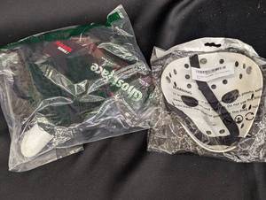 lot 84 image: Lot of 2 Halloween Masks - Ghost Face and Jason Voorhees