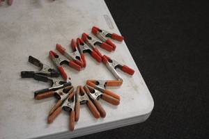 lot 1463 image: Lot of (13) 1 Spring Hand Clamps