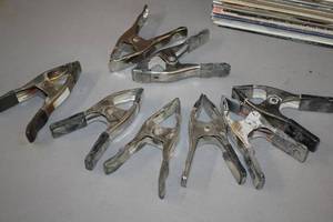 lot 1464 image: Lot of (8) 2 Spring Hand Clamps