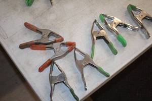 lot 1467 image: Lot of (7) 2 Spring Hand Clamps