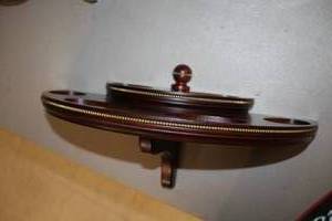lot 1495 image: Lot of (2) Wall Shelves