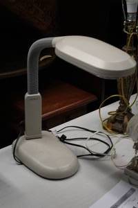 lot 1493 image: Verilux Adjustable Desk Lamp