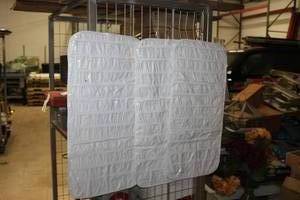 lot 1508 image: Lot of (3) Hanging Storage Bags 2-sided