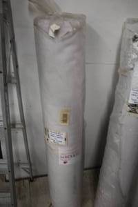 lot 1540 image: Lot of (1 Roll) Light Brown Furniture Fabric 55x28-yds