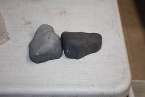 lot 1588 image: Lot of (2) Hide-A-Key Rocks