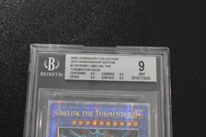 2023 Yu-Gi-Oh Obelisk The Tormentor #LC01EN001 BGS 9