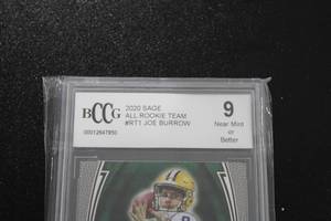 2020 Sage All Rookie Team Joe Burrow #RT1 BCCG 9