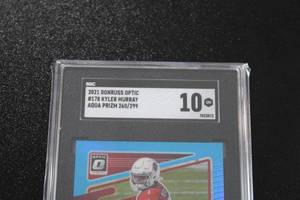 2021 Donruss Optic Aqua Prizm Kyler Murray #178 260299 SGC 10  Only 299 Exist