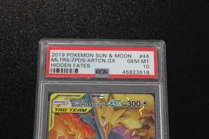 2019 Pokemon Moltres & Zapdos & Articuno GX 4468 PSA 10