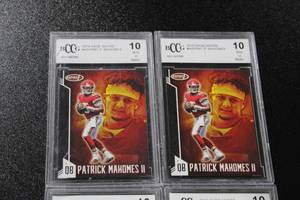 2019 Sage Aspire Patrick Mahomes BCCG 10 Lot  4 Cards