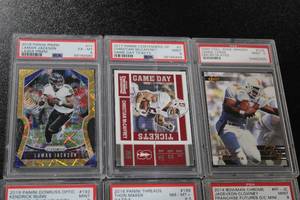 Mixed Sports PSA Graded Card Lot  6 Graded Cards