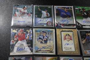 Baseball Autograph Card Lot  16 Cards