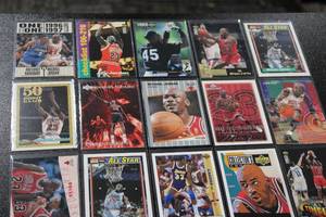 Michael Jordan Basketball Card Lot  22 Cards