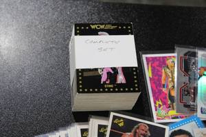 WWF & WCW Wrestling Card Lot  35 Cards & Complete WCW Set