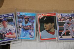 1985 Fleer Baseball Complete Set  Kirby Puckett - Roger Clemens Rookie Card