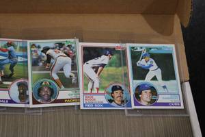 1983 Topps Baseball Complete Set  Tony Gwynn - Ryne Sandberg - Wade Boggs Rookie Card