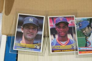 1984 Donruss Baseball Complete Set  Don Mattingly & Darryl Strawberry Rookie Card