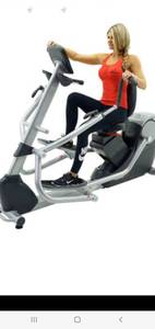 lot 25 image: Inspire Recumbent Elliptical CS4 (New and Assembled)