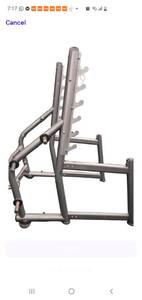 lot 8 image: Matrix ABS Commercial Half Rack