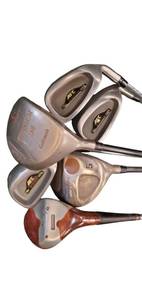 lot 57 image: Six varieties of Golf Clubs