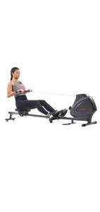 lot 67 image: Sunny Health Fitness Rower ( Refurbished)