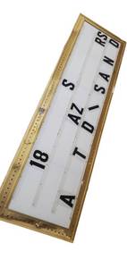 lot 68 image: Heavy-duty Business Signage Display Billboard (106L  30W)