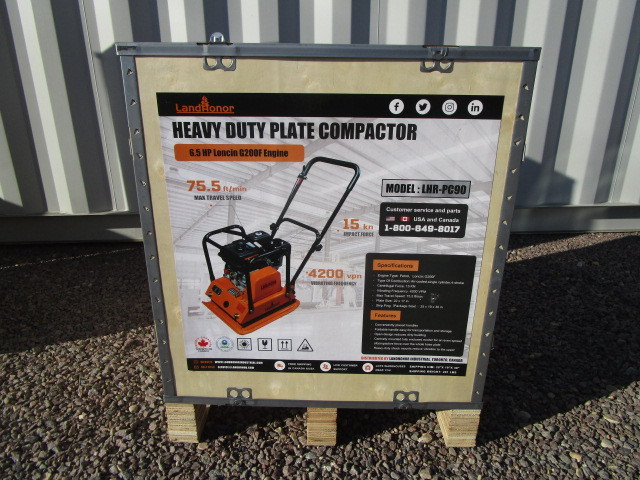 Landhonor LHR-PC90 Vibratory Plate Compactor for Sale in Aberdeen