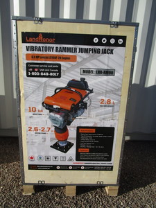 lot 52 image: Landhonor LHR-M90 Vibratory Jumping Jack Compactor