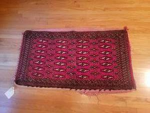 lot 53 image: Vintage Persian Wool Rug - Baloch