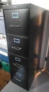 lot 200 image: Anderson Hickey 3-Drawer Filing Cabinet - (3)