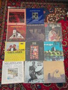 lot 39 image: World Music Vinyl Album Group