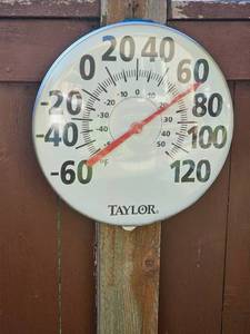 lot 363 image: Jumbo Outdoor Thermometer