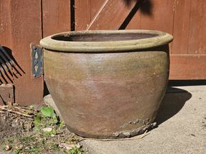 lot 367 image: Large Ceramic Outdoor Planter