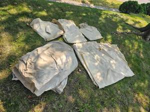 lot 393 image: Large Canvas Teepee